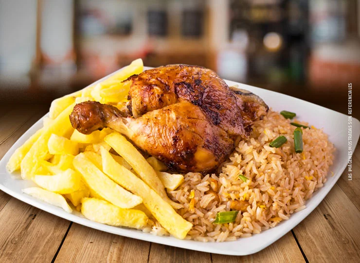 1/8   Pollo a la brasa